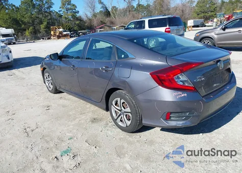 2017 Honda Civic Lx from USA, damaged, VIN 19XFC2F54HE013823